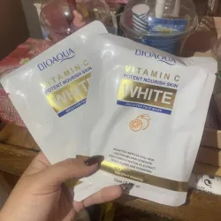 Mascarilla facial VITAMINA C WHITE