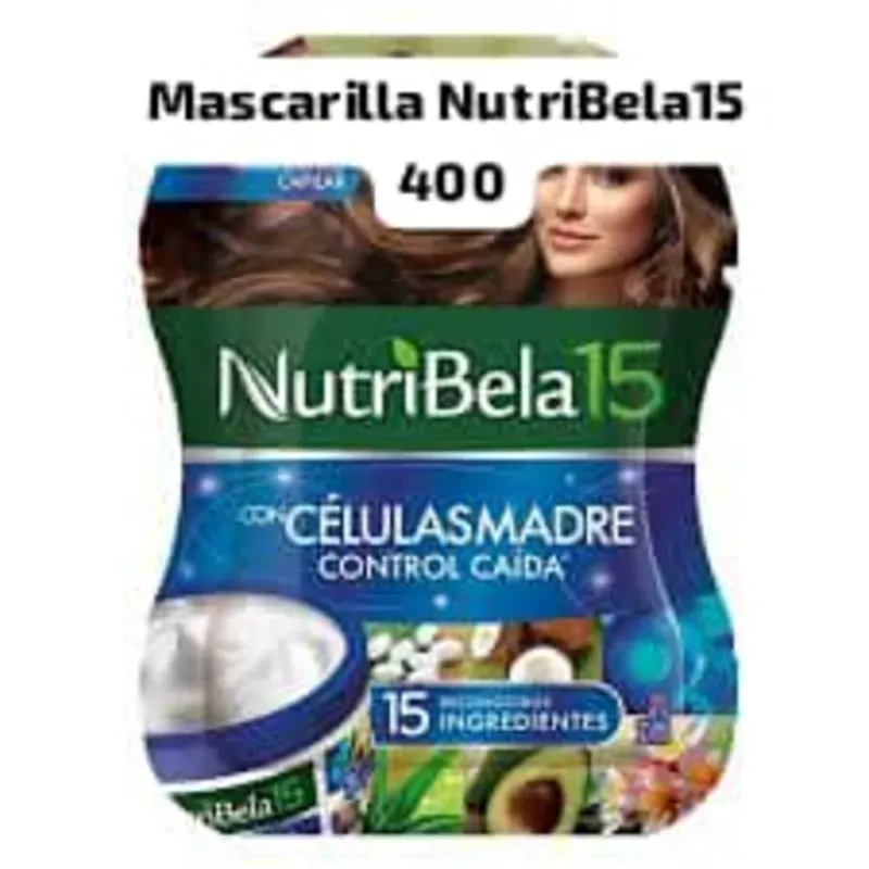 Mascarilla capilar Nutribela15 para el control de caída✨