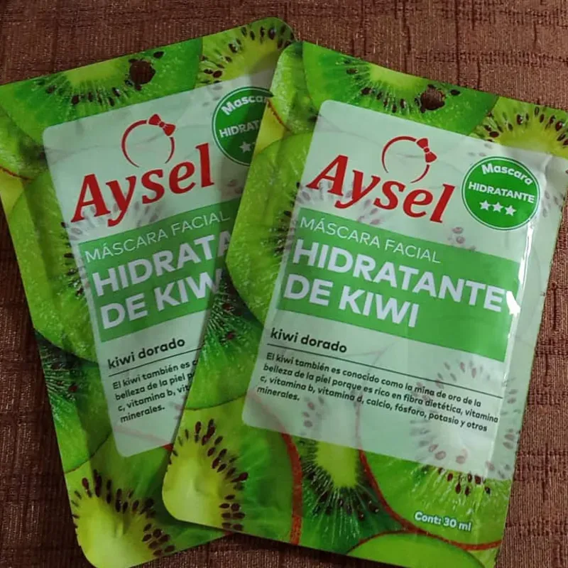 Mascarillas faciales de Kiwi 