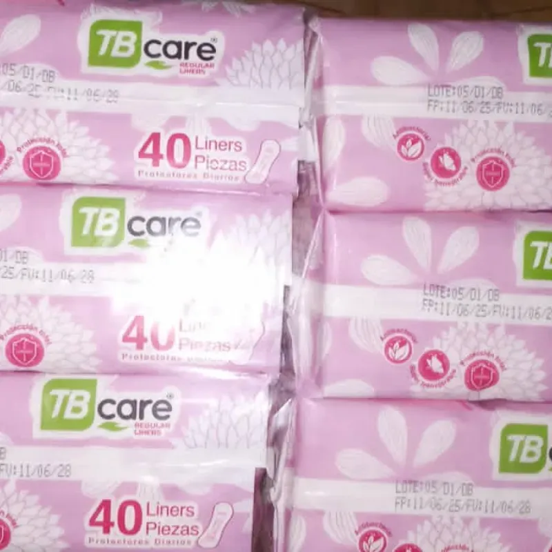 Paquete de 40 protectores diarios femeninos🌺