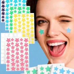 Parches de estrellas para el acné 