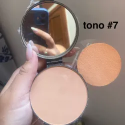 Polvo compacto para sellar el maquilaje