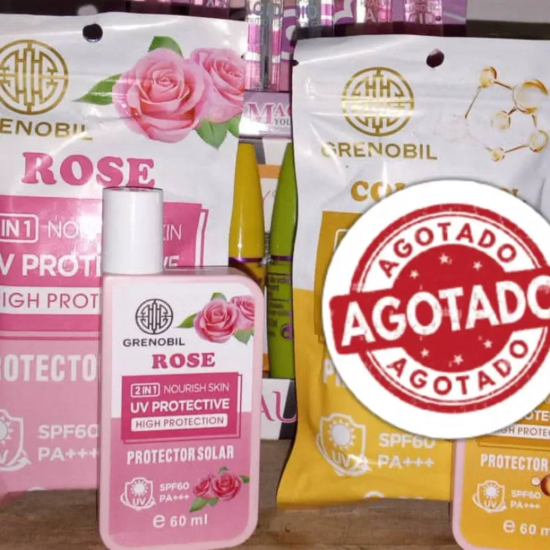 Protector solar 2 en 1 con color y factor de SPF60+ de protección 