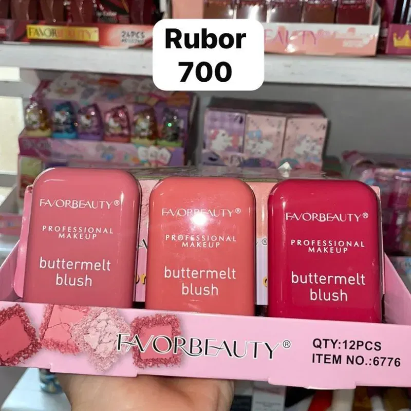 Rubor en polvo compacto 