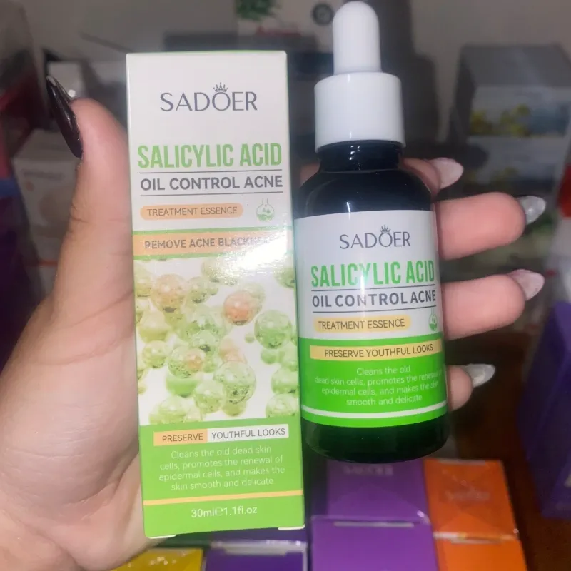 Sérum facial ANTI-ACNE de ÁCIDO SALICILICO de la marca SADOER