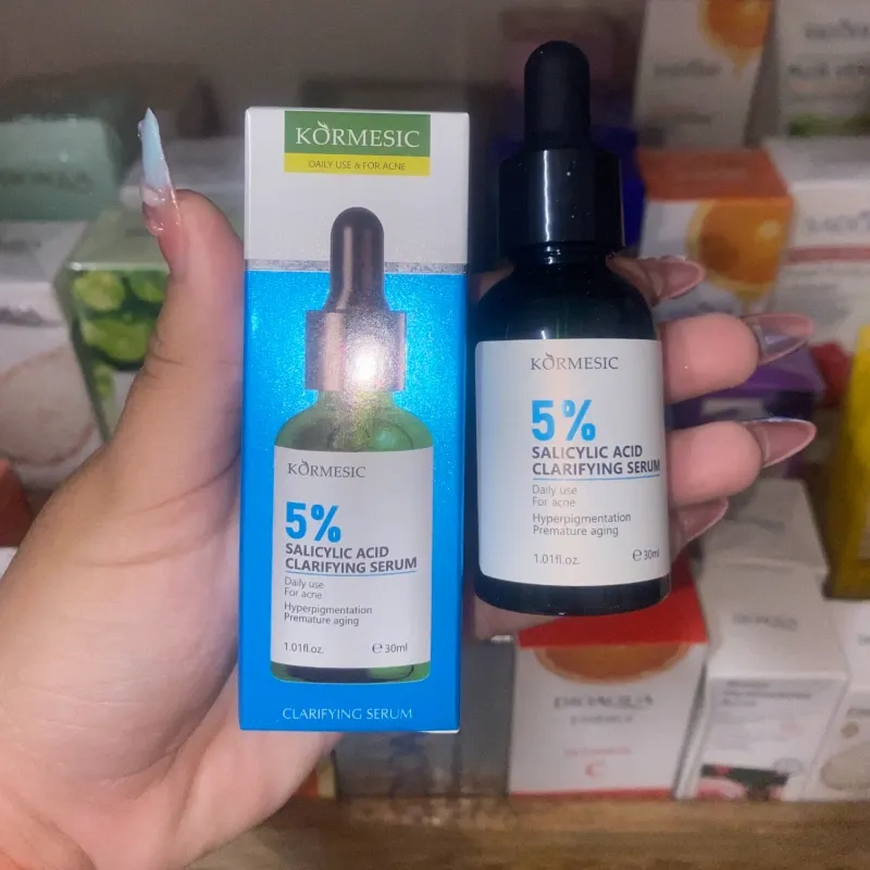 Sérum facial de ÁCIDO SALICILICO al 5% de la marca KORMESIC