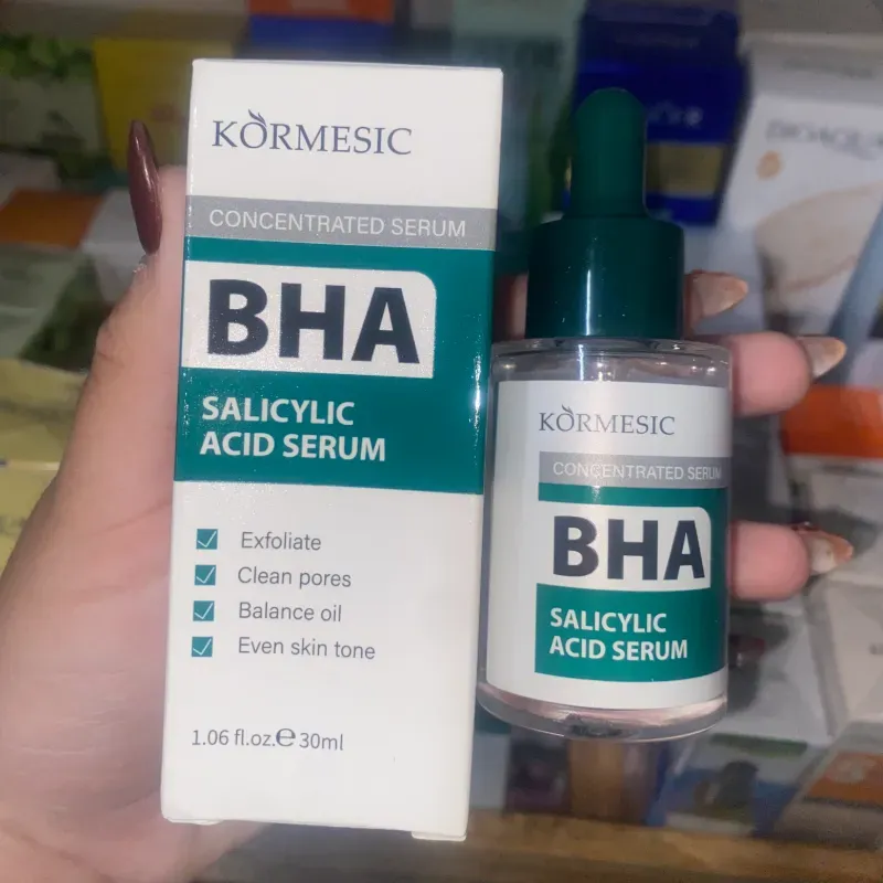 Sérum facial de ANTI-ACNE de BHA(Ácido Salicilico)de la marca KORMESIC