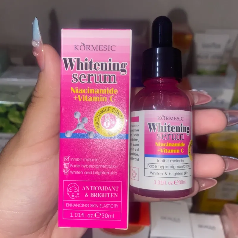 Sérum facial de NIACINAMIDA y VITAMINA C ultra-concentrado de la marca KORMESIC