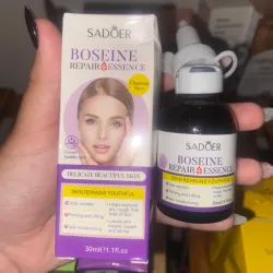 Sérum facial reparador con esencia de BOSEINE(estimula la producción de colágeno en el rostro)de la marca SADOER