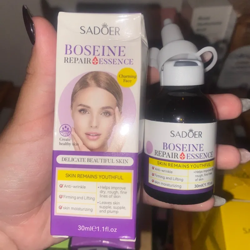 Sérum facial reparador con esencia de BOSEINE(estimula la producción de colágeno en el rostro)de la marca SADOER