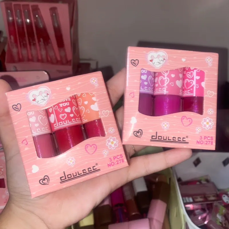 Set de 3 lip glosses
