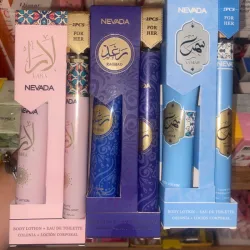 Set de perfume y crema de mujer