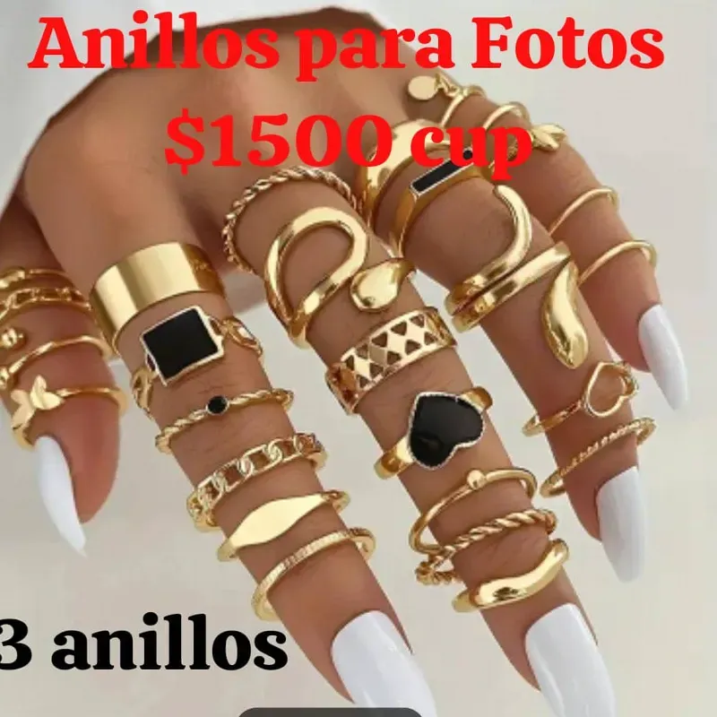 Anillos para foto