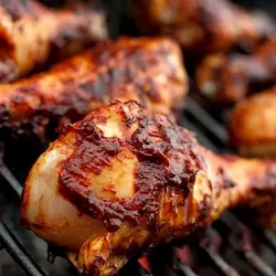 Pollo asado al carbón 