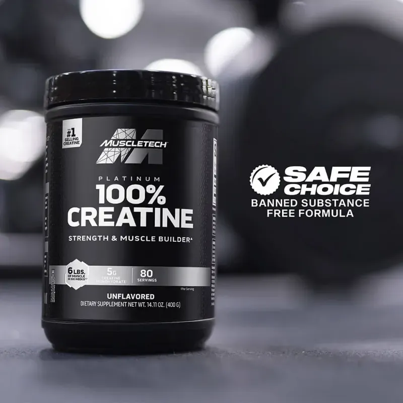 Muscletech Platinum 400g, 80 servicios