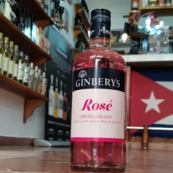 Gin GinBerys' Rose -Destilled Gin- 700ml. 