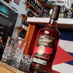 Ron Santiago de Cuba -Añejo 12 Años- "Extra Añejo" 700ml. 