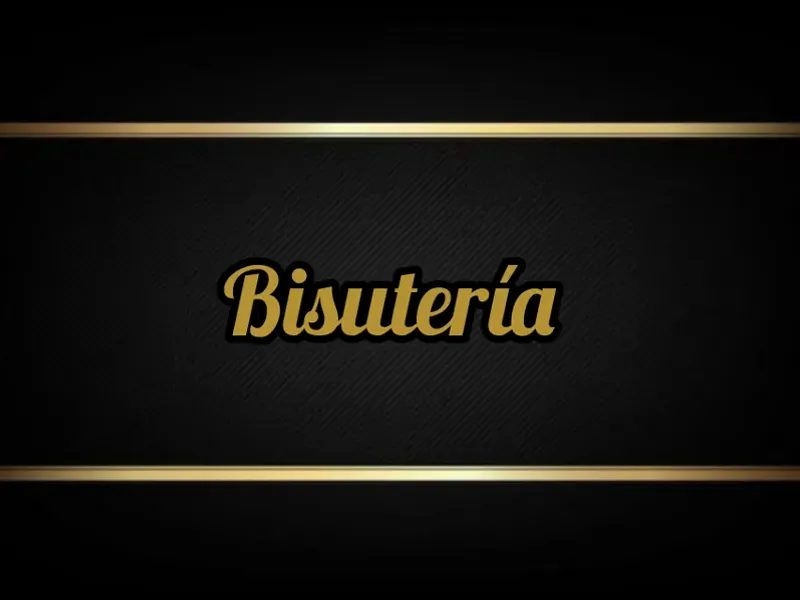 BISUTERÍA 