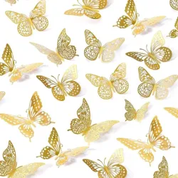 Mariposas Decorativas Pared ( incluye goma)