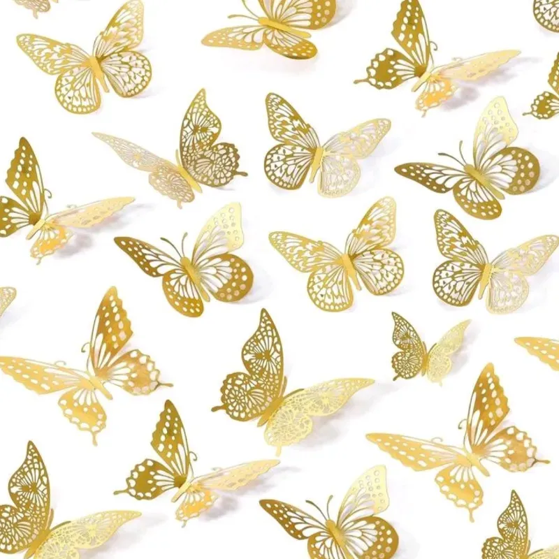 Mariposas Decorativas Pared ( incluye goma)