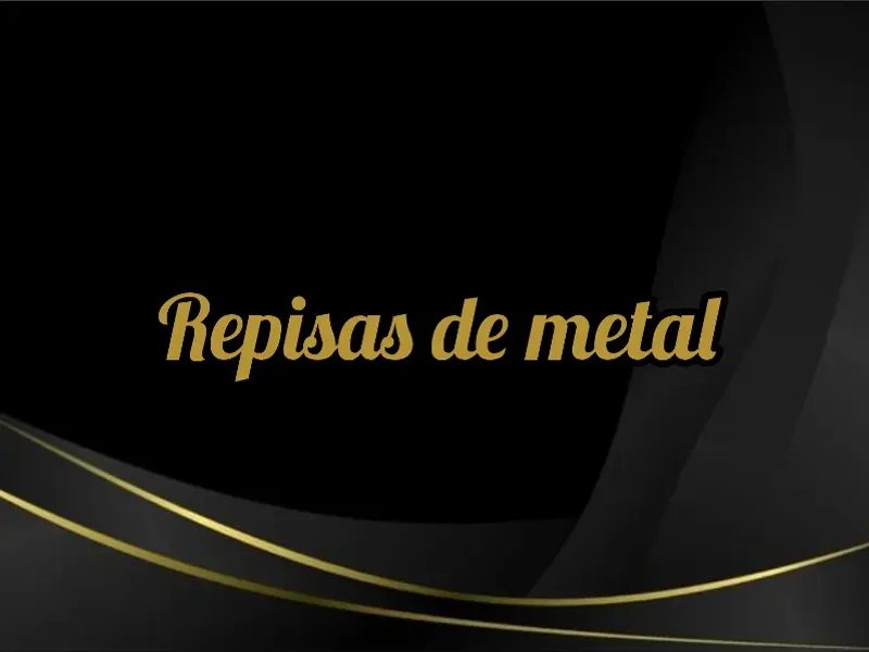 REPISAS DE METAL
