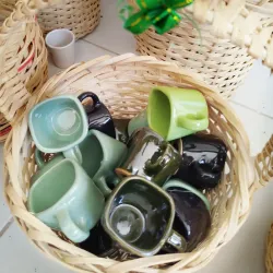 Tazas de colores