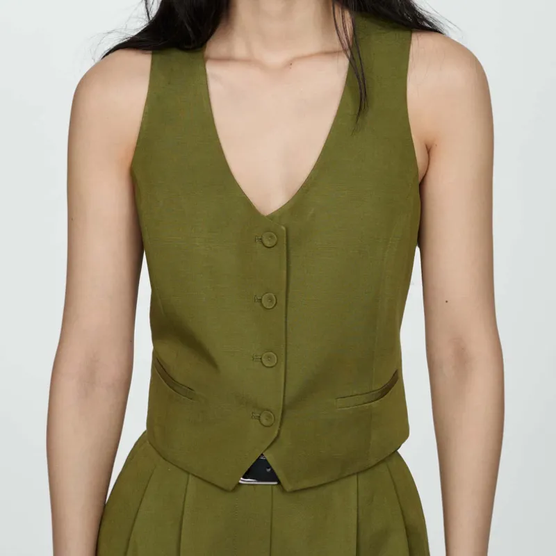 Chaleco Verde Militar