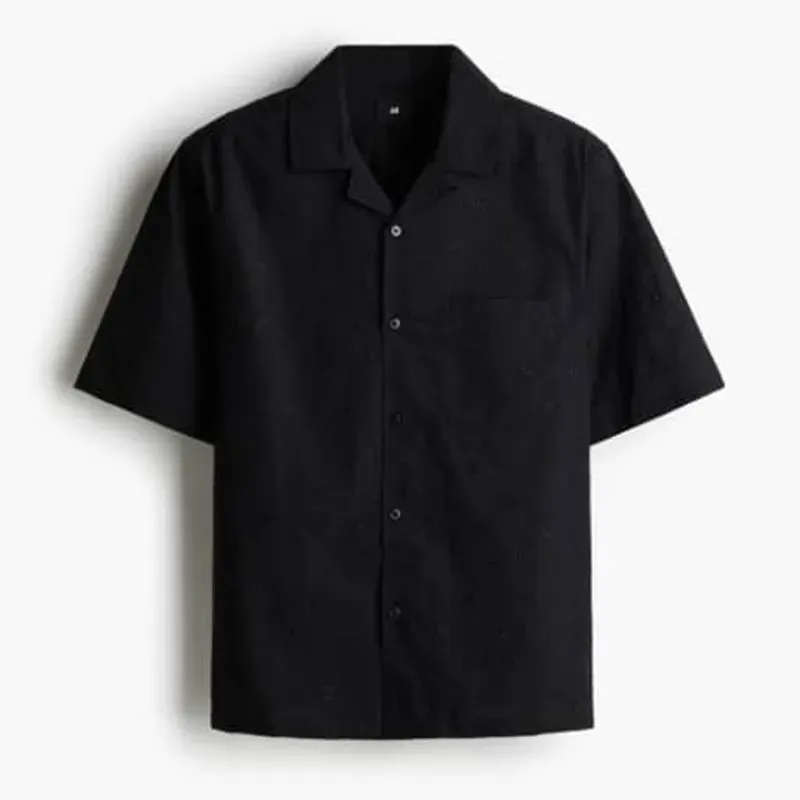 Camisa de mangas cortas H&M 