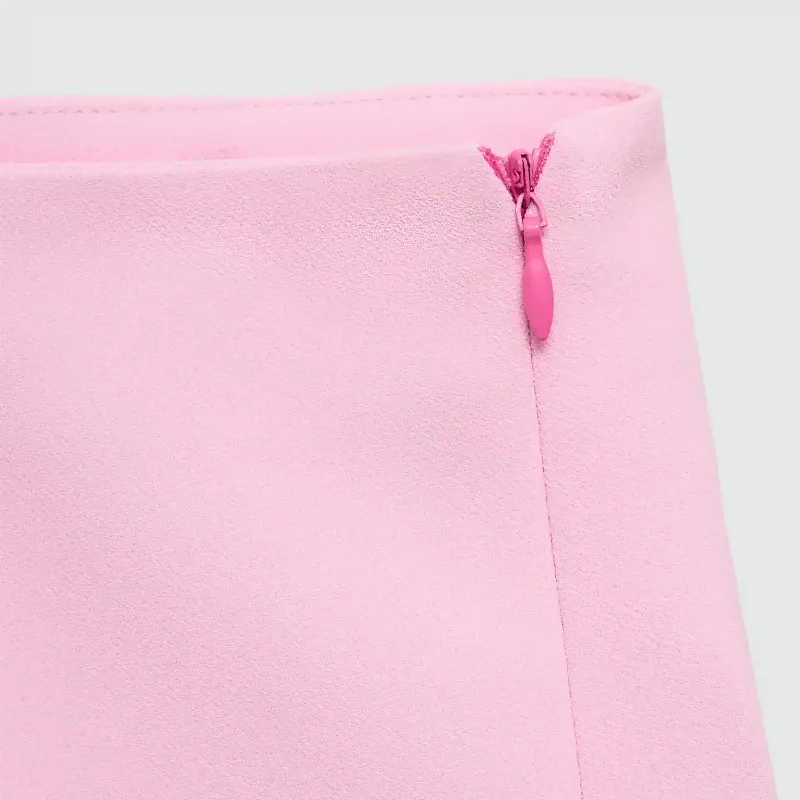 Short de vestir rosa MANGO