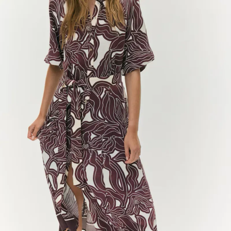 Vestido estampado H&M