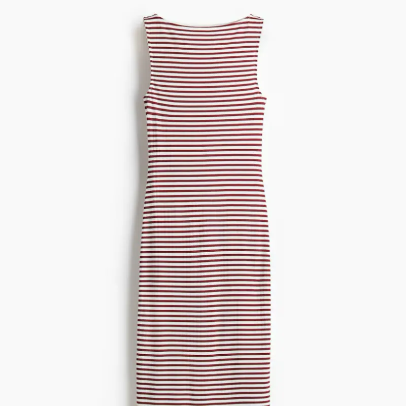 Vestido de rayas H&M