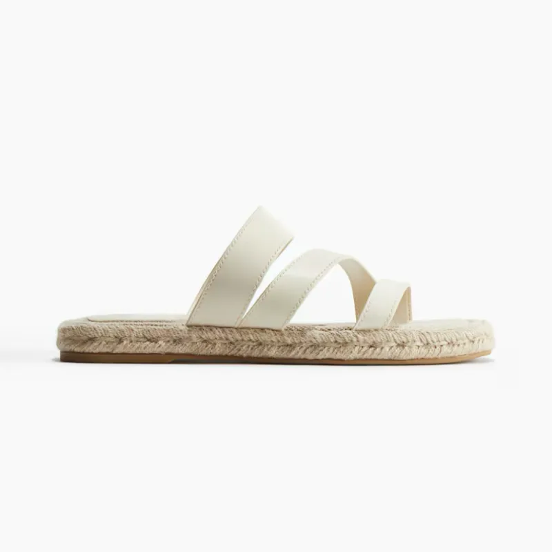 Sandalias de saco beige H&M