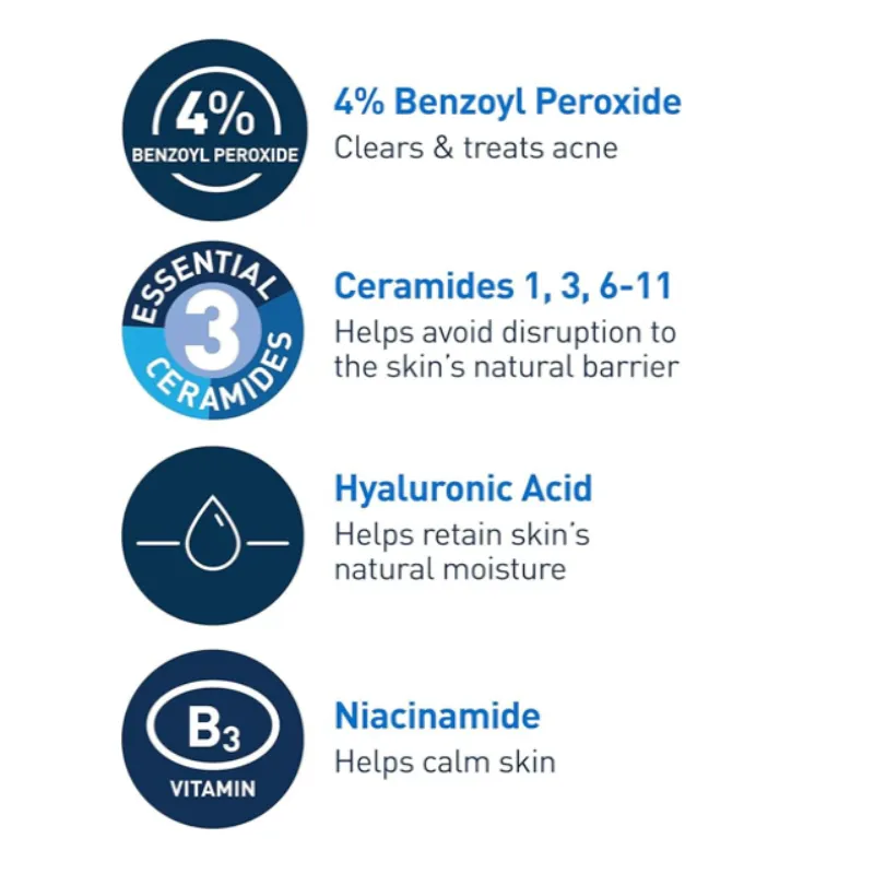 Acné Foaming Peroxido de Benzoilo