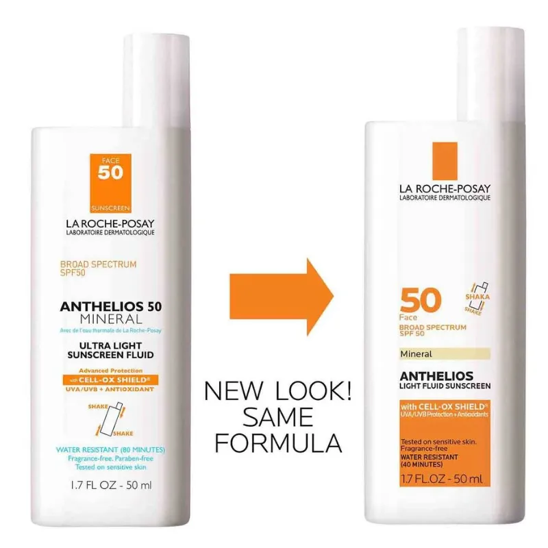 Anthelios 50 Mineral Ultra Light Protector Solar Fluido SPF 50