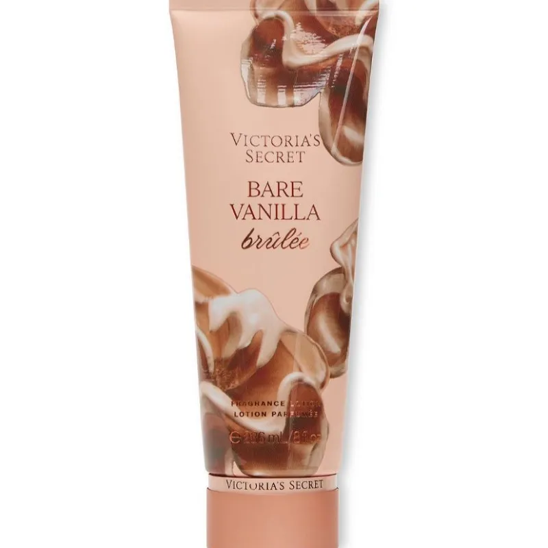 Bare vanilla brulee crema