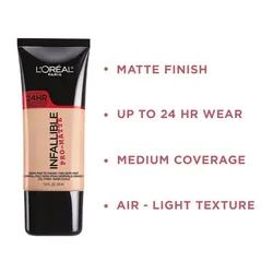 BASE DE MAQUILLAJE PRO-MATTE FOUNDATION, L’OREAL