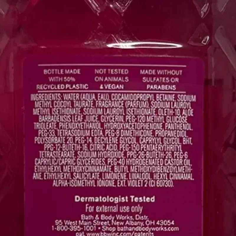 Bath & Body Works Gel de lavado All Eyes On Her para mujer.