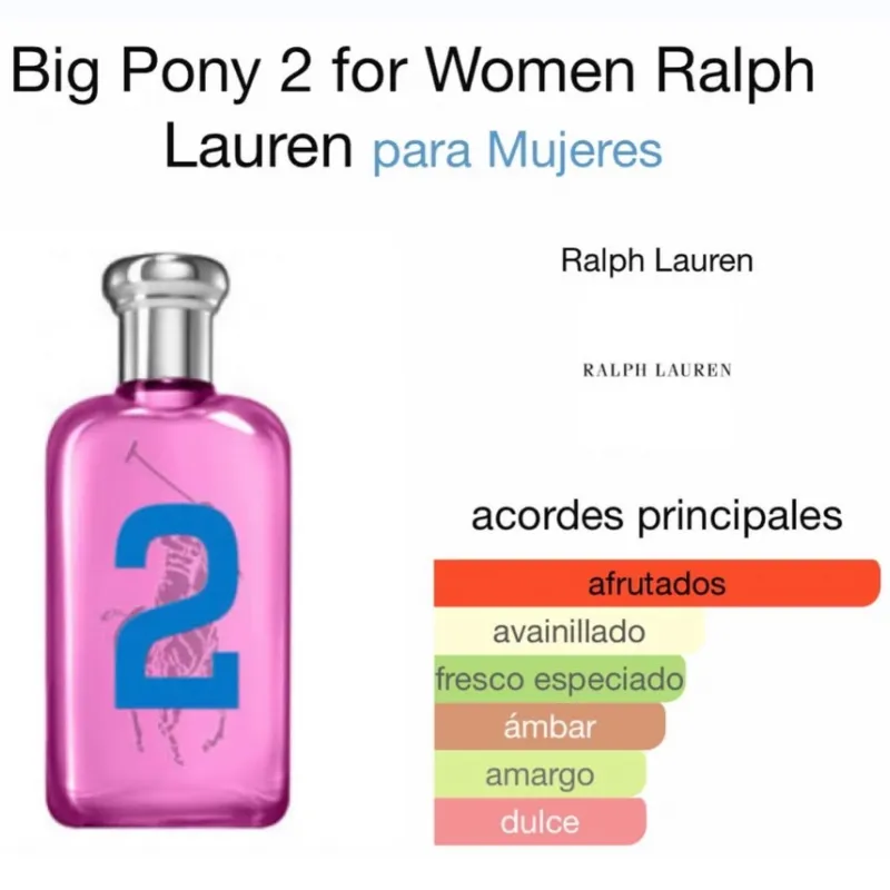 Ralph Lauren Big Pony 2 para mujer