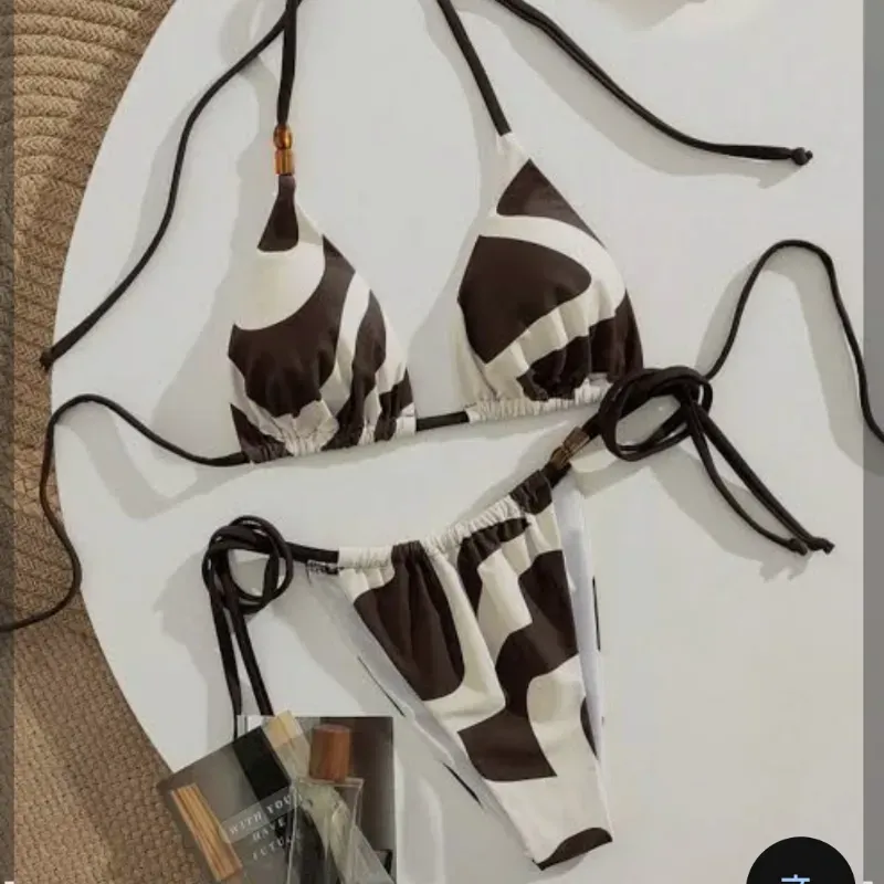 Bikini con estampado 