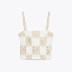 Blusa crochet