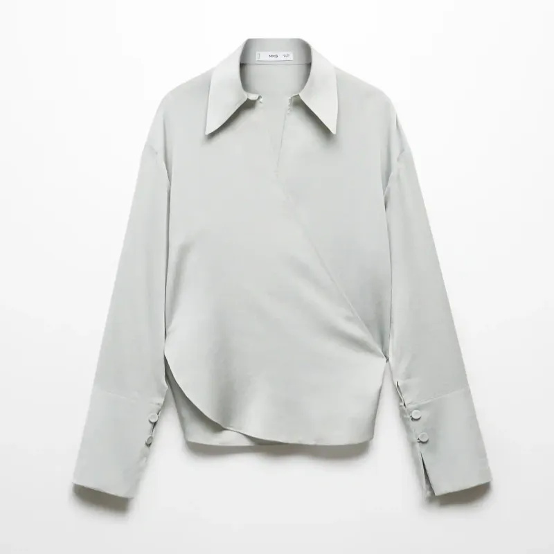 Blusa cruzada lazada MNG
