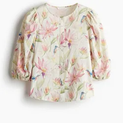 Blusa de flores 