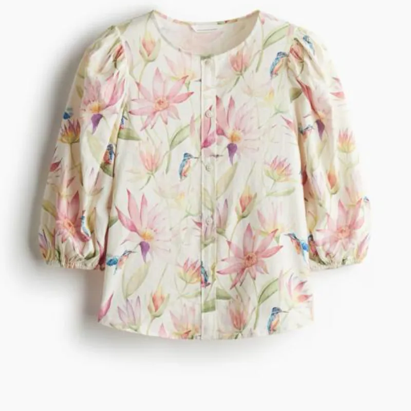 Blusa de flores 