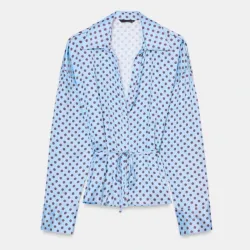 Blusa de lunares Zara