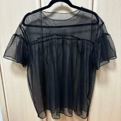 Blusa transparente 