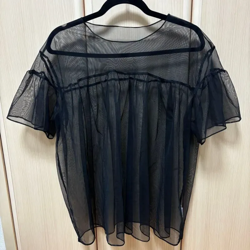 Blusa transparente 