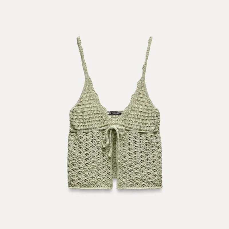 Blusa Zara crochet