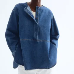 Blusón de mezclilla H&M 