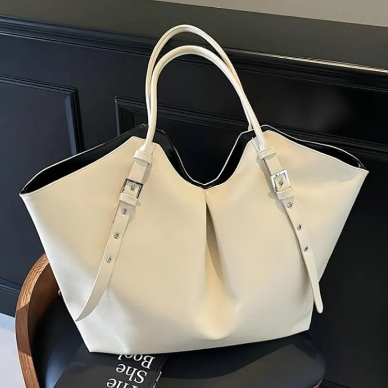 Bolso de hombro Beige