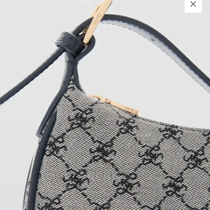 Bolso Mango estampado logo